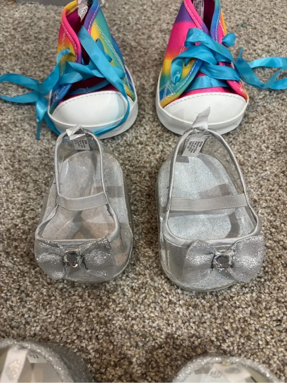 Build A Bear Clothes and Shoes Lot Sherpa Zip Up Dress High heel shoes sneakers